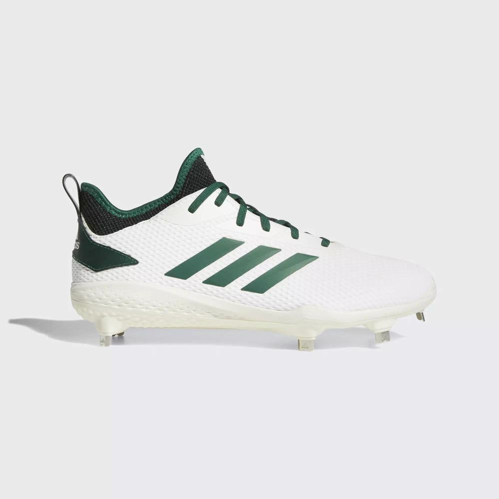 Adidas Adizero Afterburner V Spikes De Beisbol Blancos Para Hombre (MX-39699)